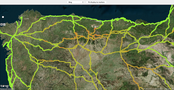 3d map mapbox KNIME elevation